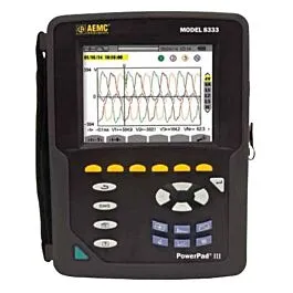 Kit Analisador de Qualidade de Energia PowerPad III AEMC 2136.12