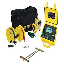Kit AEMC 4630 Testador de Resistência de Terra