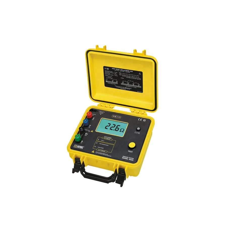 Kit AEMC 4630-300ft Testador de Resistência de Terra
