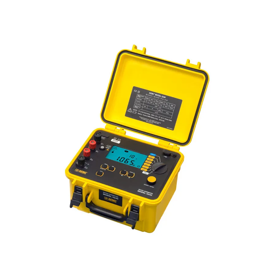 AEMC 6240 Micro-Ohmímetro