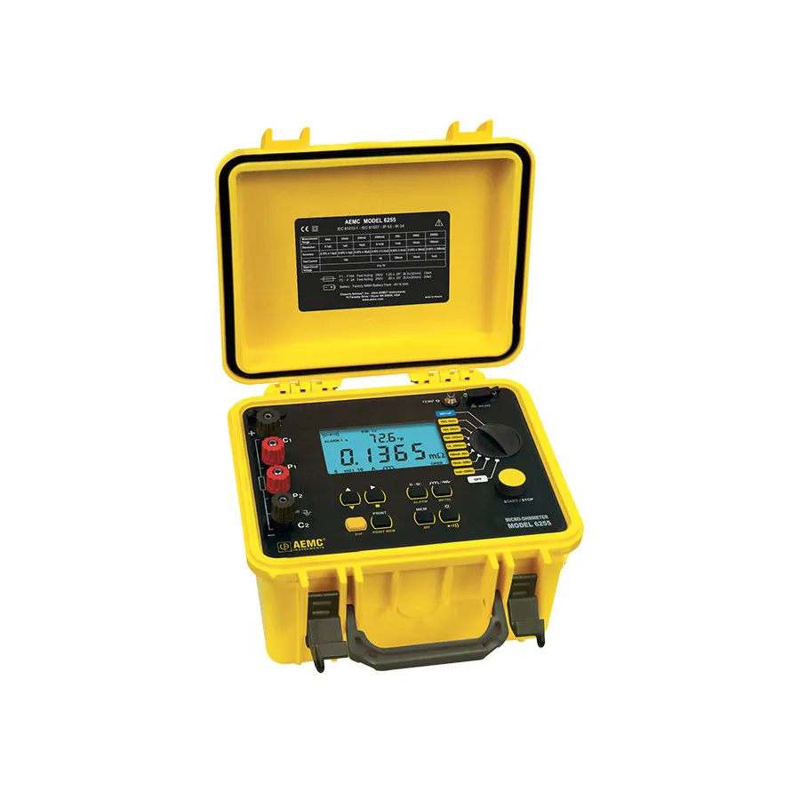 AEMC 6255 Micro-Ohmímetro