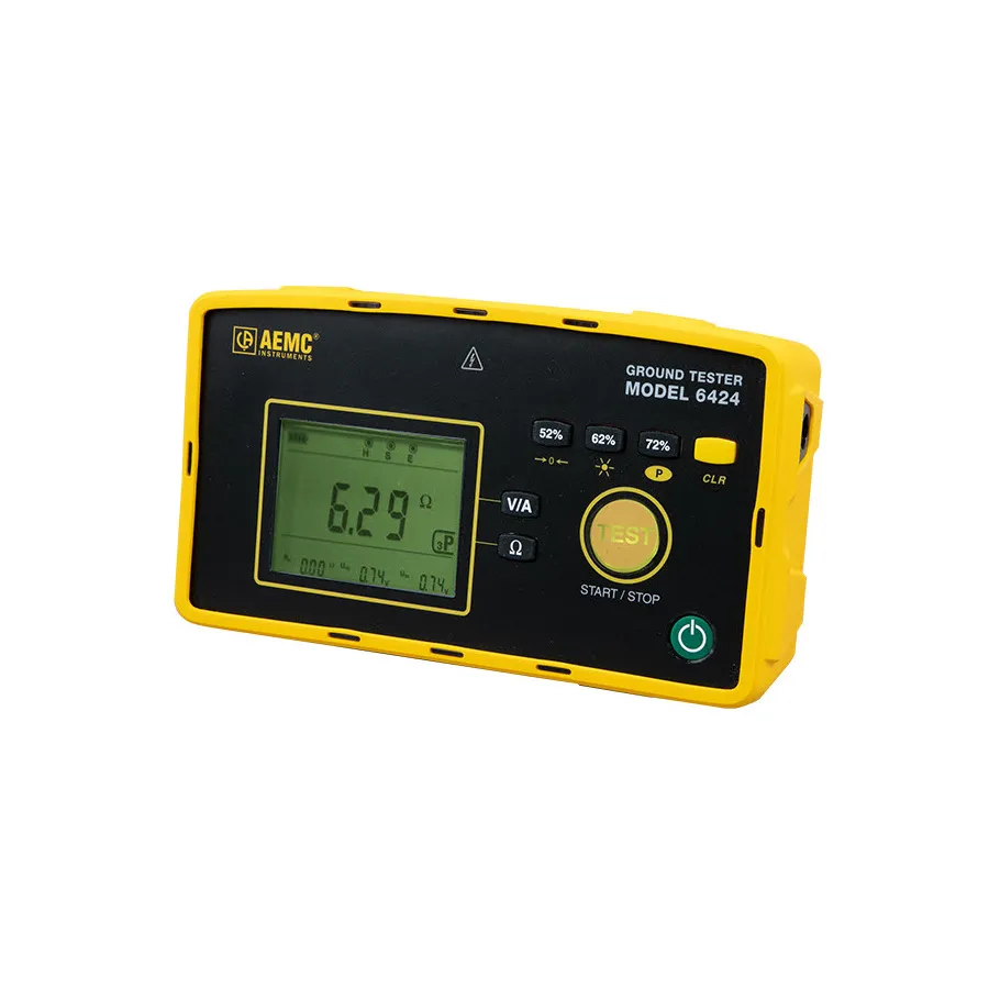 Testador de Resistência de Aterramento AEMC 6424 Kit-300 pés