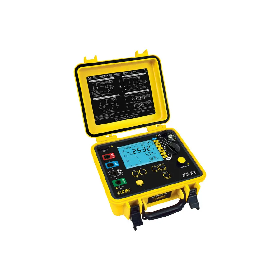 Kit AEMC 6472-300ft de Teste de Resistência de Aterramento