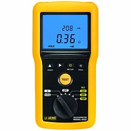 Megaohmímetro Digital AEMC 6522