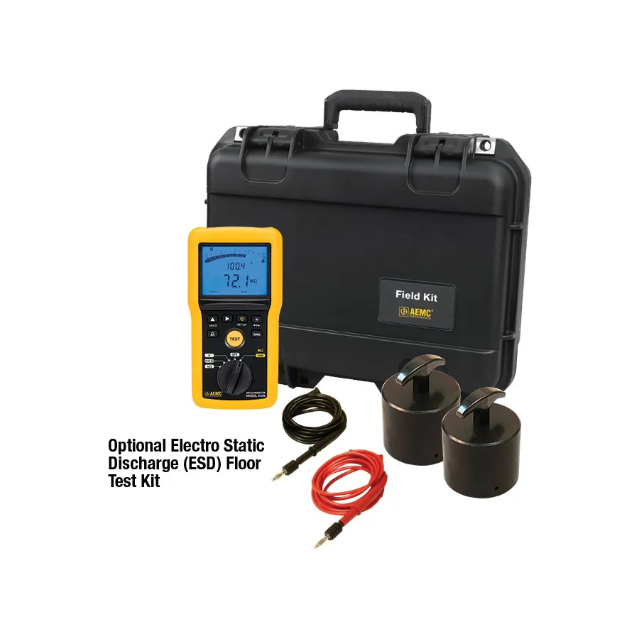 AEMC 6536 Kit de Assoalho ESD Megaohmetro