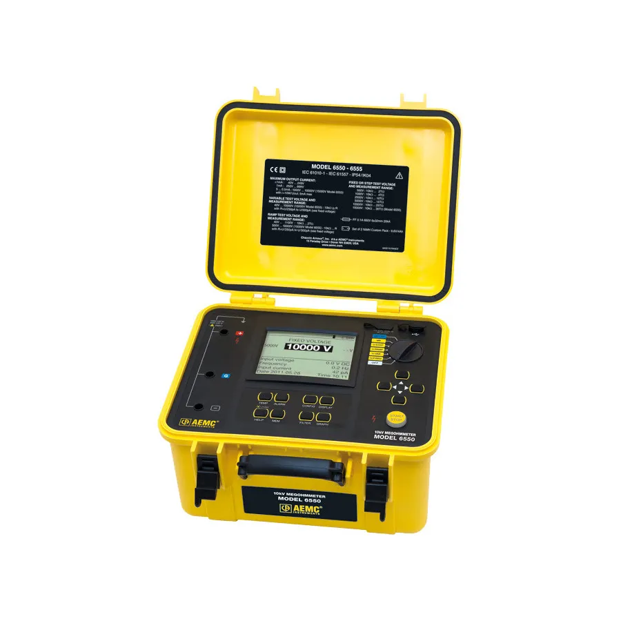 Medidor de Isolação AEMC Instruments 6550