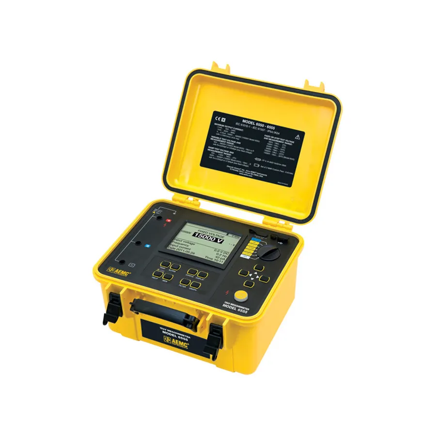 Medidor de Isolação AEMC 6555