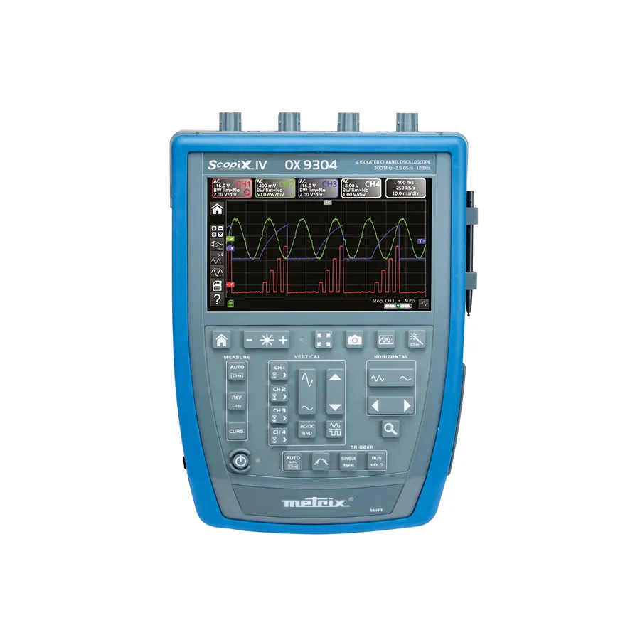 AEMC OX 9304 IV Osciloscopio Portátil 300MHz