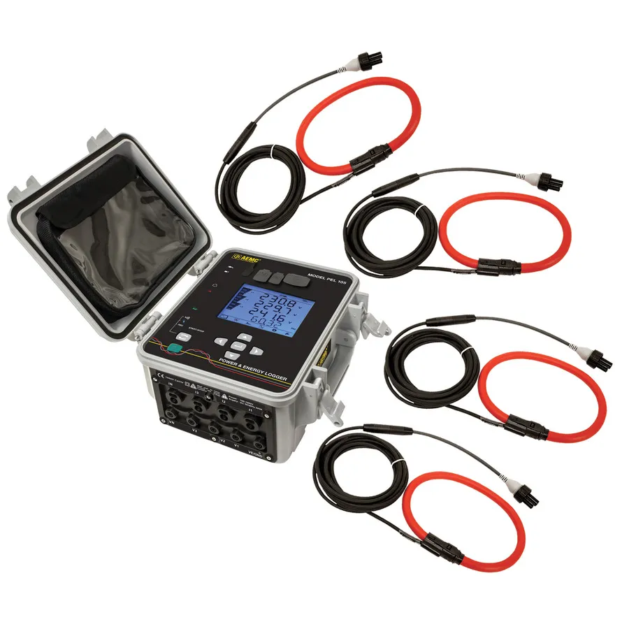 Logger AEMC PEL 105 de Potência e Energia