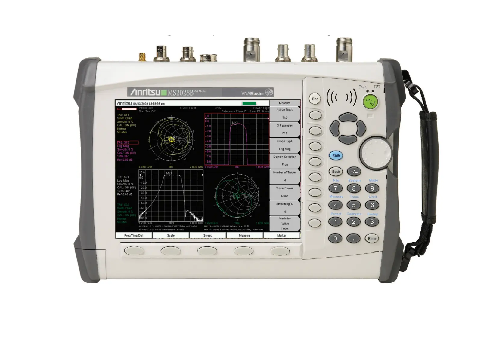 Anritsu MS2028B VNA Master Analisador de Rede Vetorial