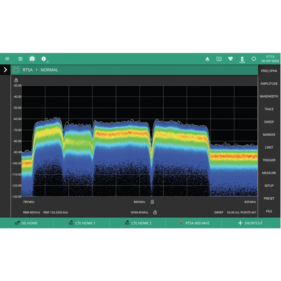 Opção Análise de Espectro em Tempo Real Anritsu MS2080A-0199