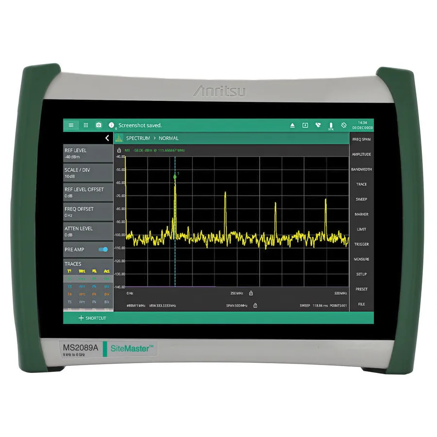 Anritsu MS2089A-0704/0804 Analisador de Cabo e Antena