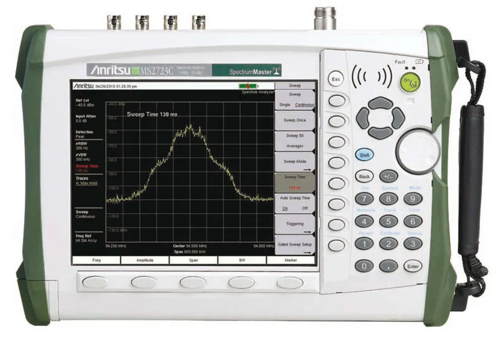 Analisador de Espectro Portátil Anritsu MS2724C