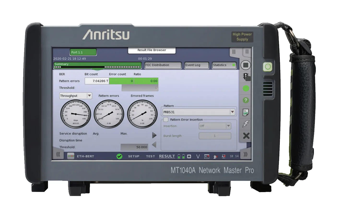 Módulo Multitaxa Anritsu MU104014A