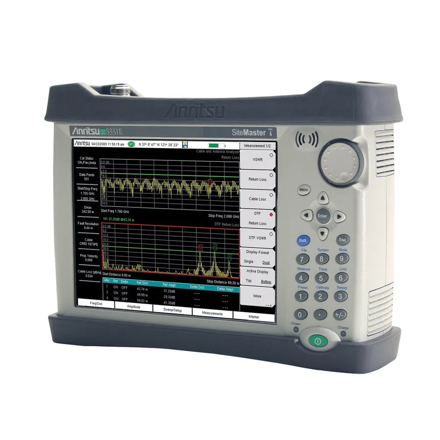Analizador de Cabos e Antenas Anritsu S331E Site Master