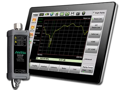 Analizador de Cabos e Antenas Anritsu S331P