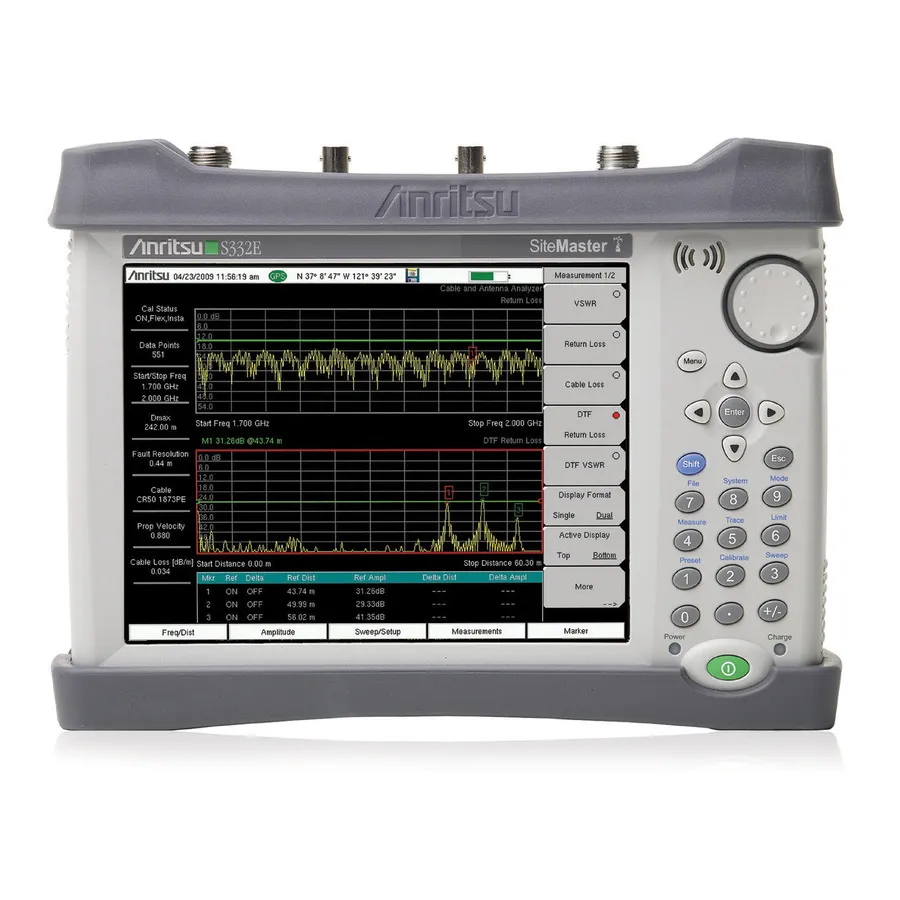 Analizador de Cabos e Antenas Anritsu S332E