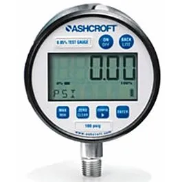 Manômetro Digital de Teste de Precisão Ashcroft 30-2089-SD-02L-15