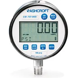 Manômetro Digital de Pressão Ashcroft 30-2089SD-02L-5000PSI