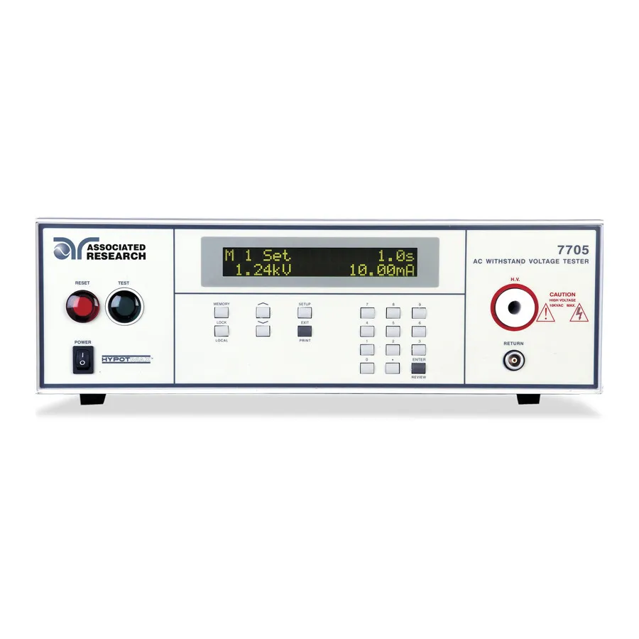 Associated Research 7705 Testador Hipot de Alta Tensão