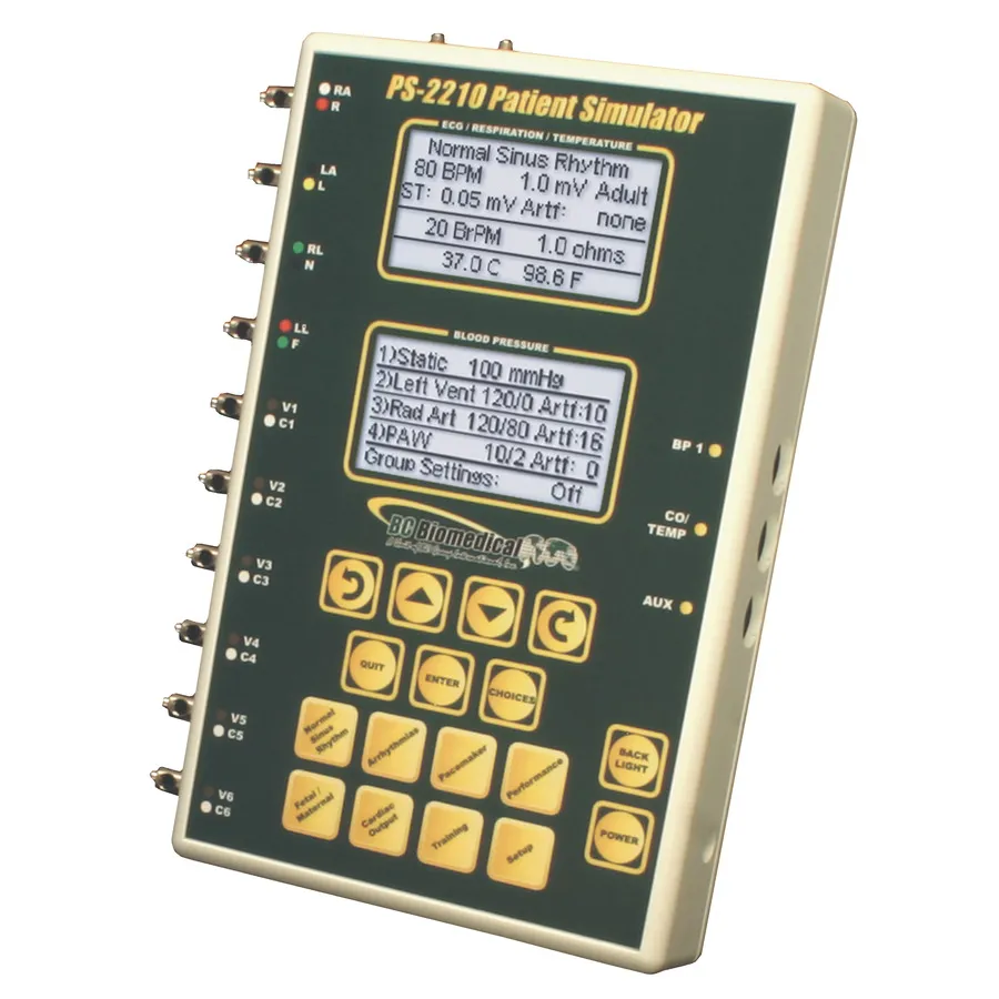 Simulador de Paciente Multi-Parâmetros BC Biomedical PS-2210