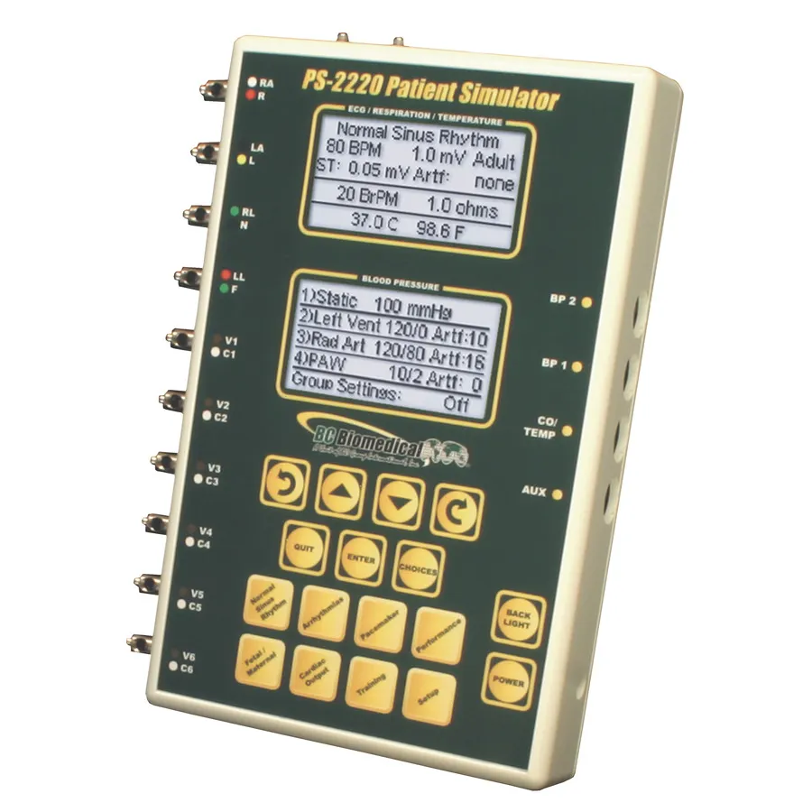 Simulador de Paciente Multi-Parâmetros BC Biomedical PS-2220