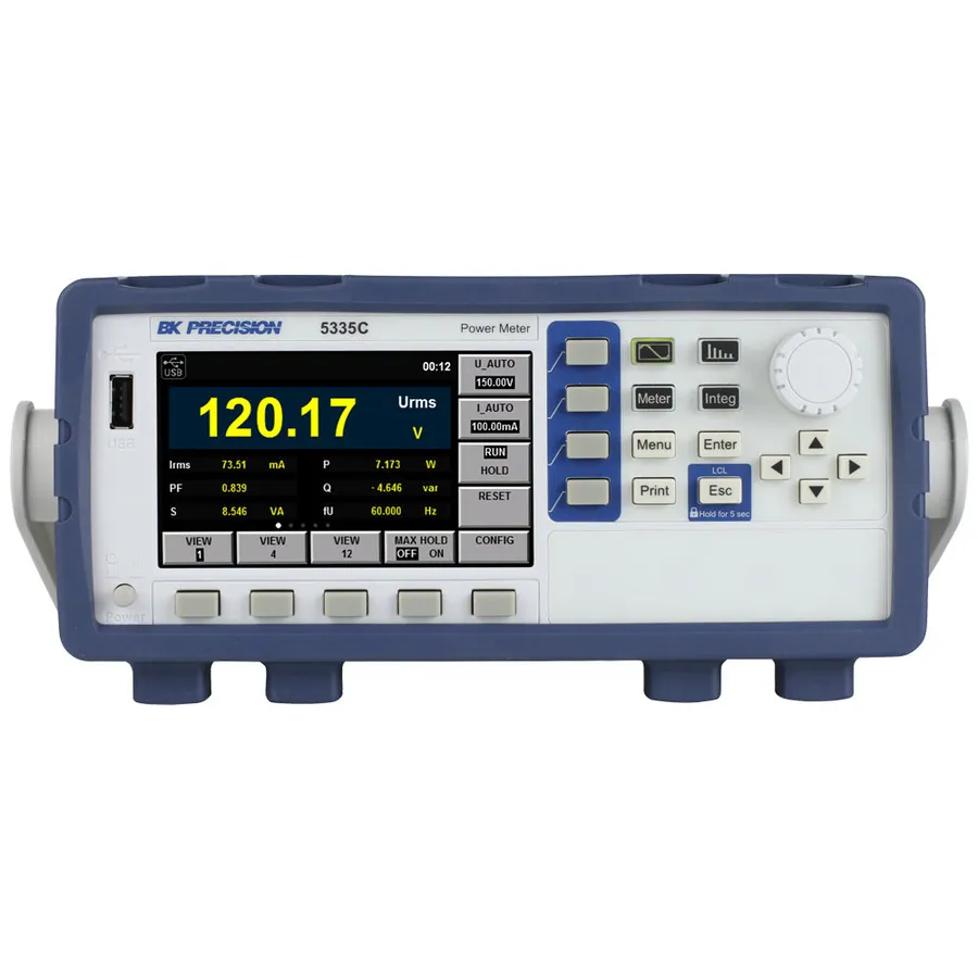 B&K Precision 5335C Medidor de Potência AC/CC Monofásico