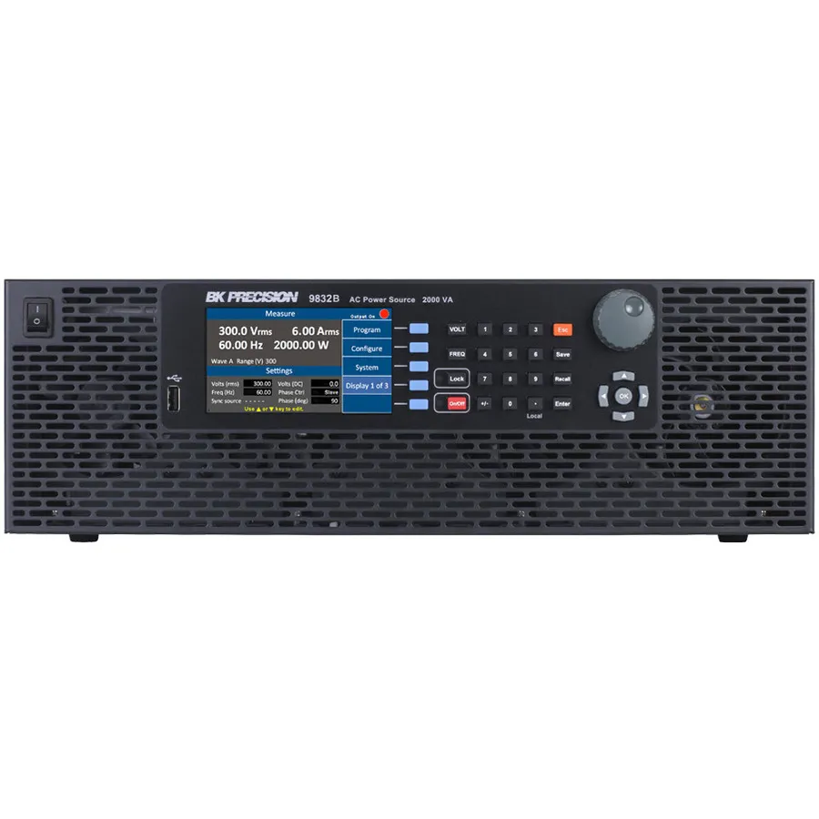Fonte de Energia CA Programável B&K Precision 9832B