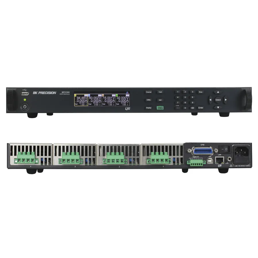B&K Precision MPS1000 Fonte de Alimentação DC Modular