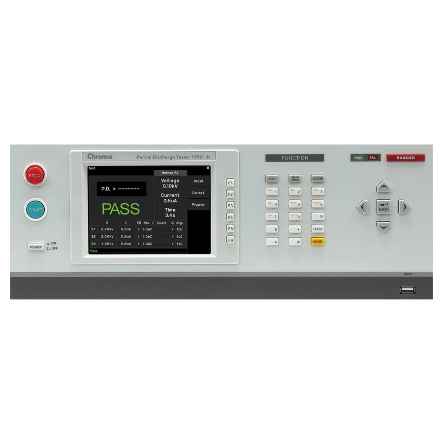 Testador de Descarga Parcial Chroma 19501-K