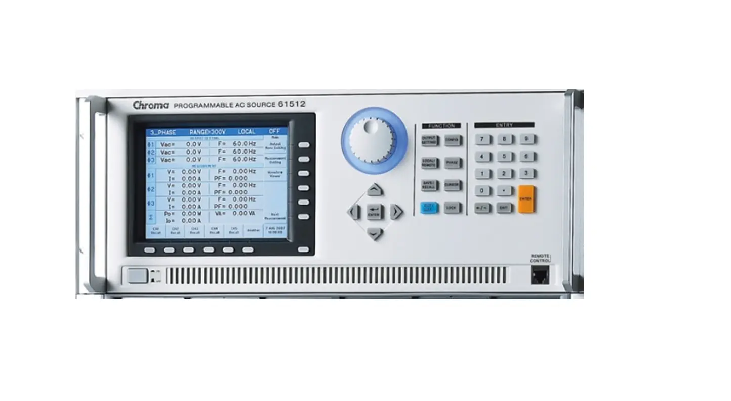 Fonte de Alimentação AC Chroma 61511