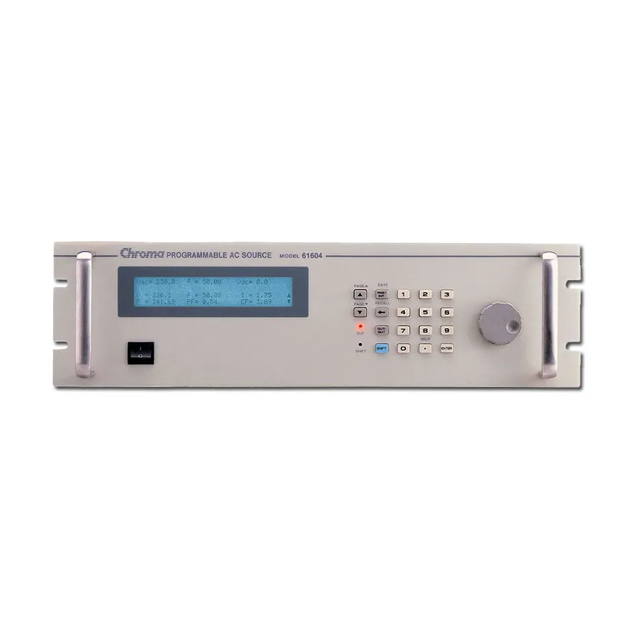 Fonte de Alimentação AC Chroma 61601
