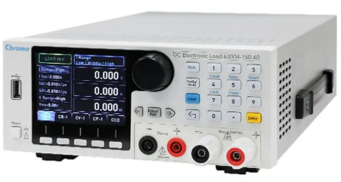 Carga Eletrônica Programável CC Chroma 63004-150-60
