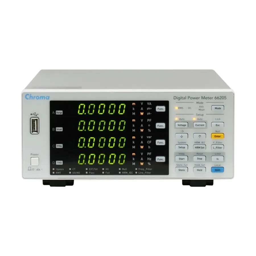 Medidor de Potência Digital Chroma 66205