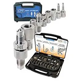 Kit Completo de Mangueira e Conexões NPT Crystal Engineering 4016 com Maleta de Transporte