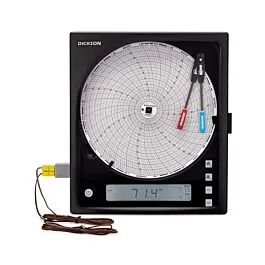 Registrador de Gráfico Dickson KT8-30R de 8"
