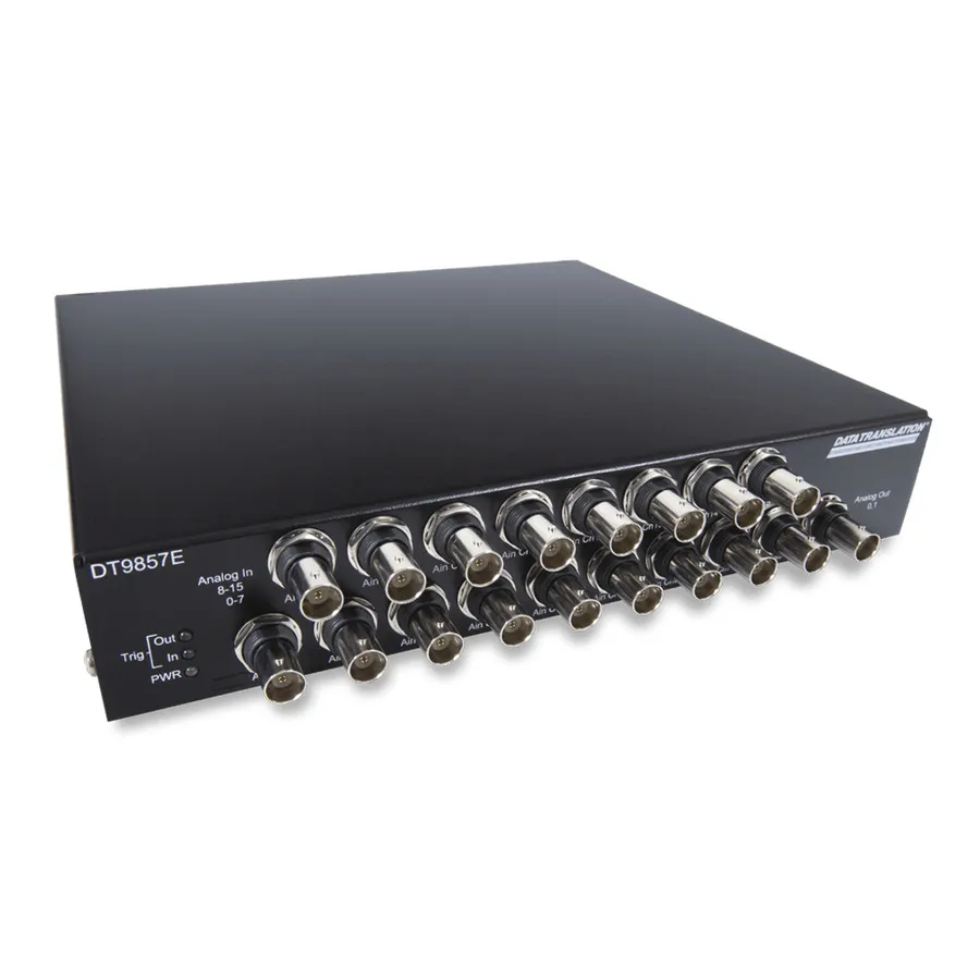 Analisador de Sinal Dinâmico Digilent DT9857E-16-XAO
