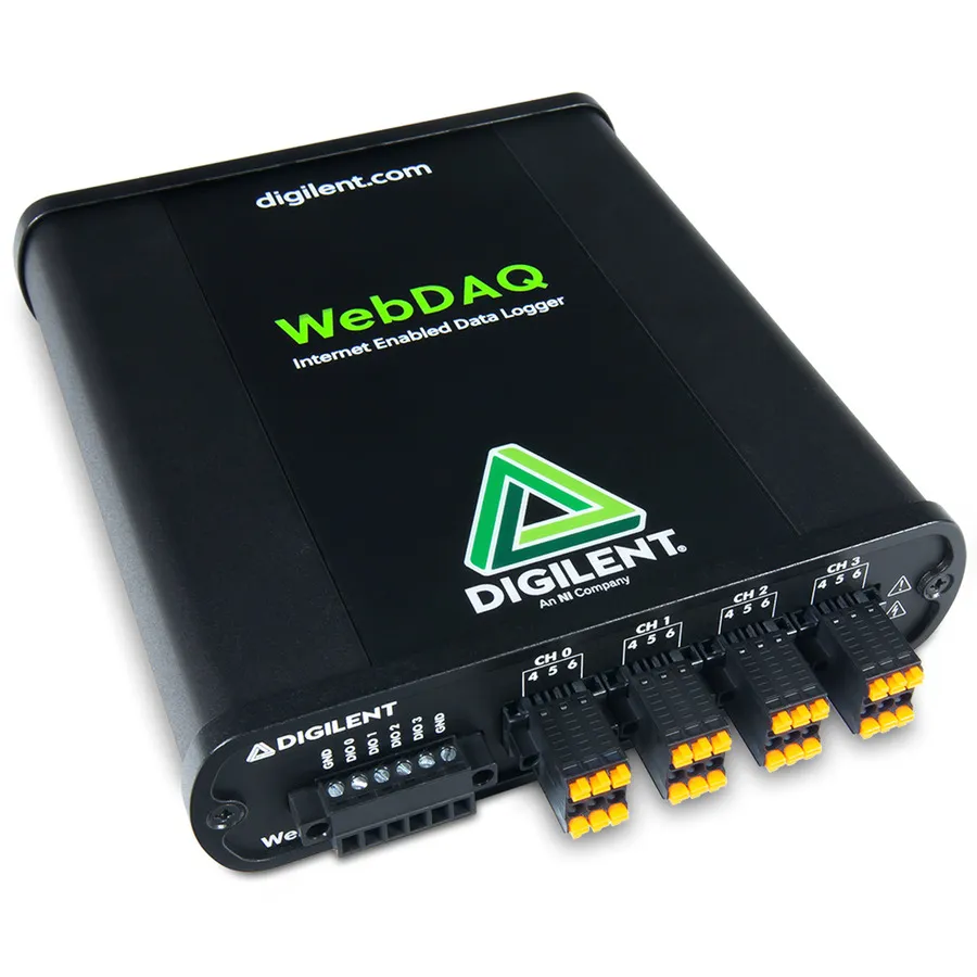 Logger de Dados de Entrada Universal Digilent WebDAQ 904