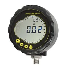 Manômetro Digital de Pressão Intrinsicamente Seguro Druck DPI104IS-2-1000PSI-G