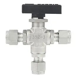 Válvula de Esfera de 3 Vias Dwyer Instruments 3MSV-SF450