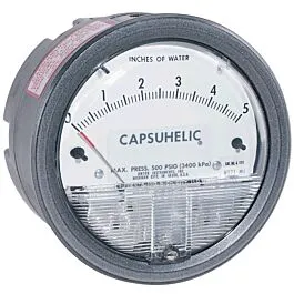 Medidor de Pressão Diferencial Dwyer Instruments 4000-10CM Capsuhelic