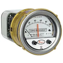 Dwyer Instruments 4300B Chave/Medidor de Pressão Capsu-Photohelic