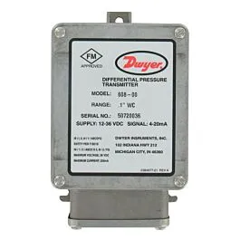 Transmissor de Pressão Diferencial Dwyer 608-01