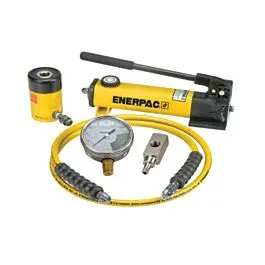 Enerpac SCH121H Conjunto de Cilindro Hidráulico Oco e Bomba Manual