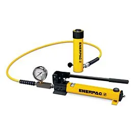 Conjunto de Cilindro Hidráulico e Bomba Manual Enerpac SCR1010H