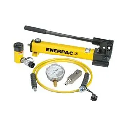 Conjunto de Cilindro Hidráulico e Bomba Manual Enerpac SCR-106H de 10 Toneladas