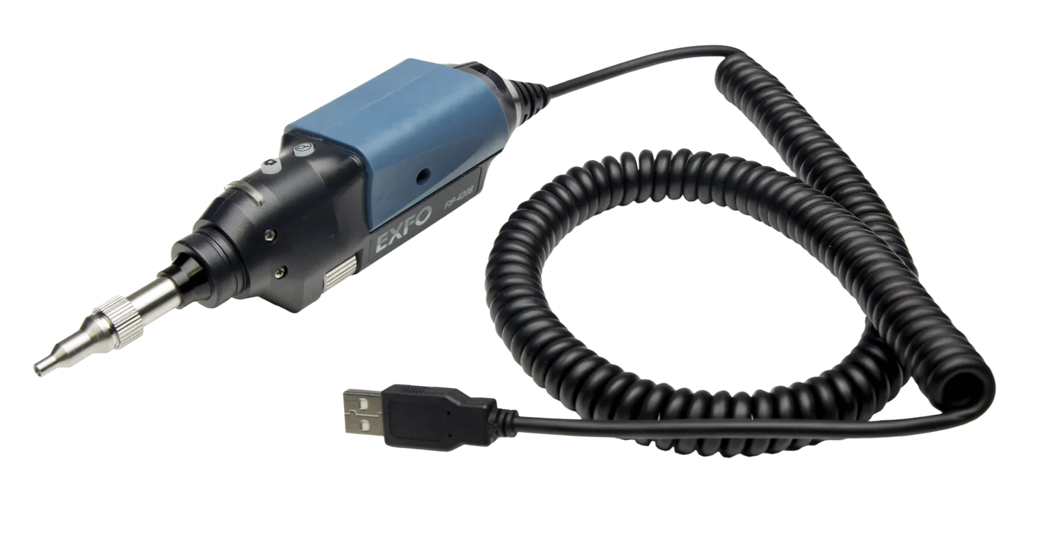 Sonda de Inspeção de Vídeo Digital EXFO FIP-430B Automated Analysis
