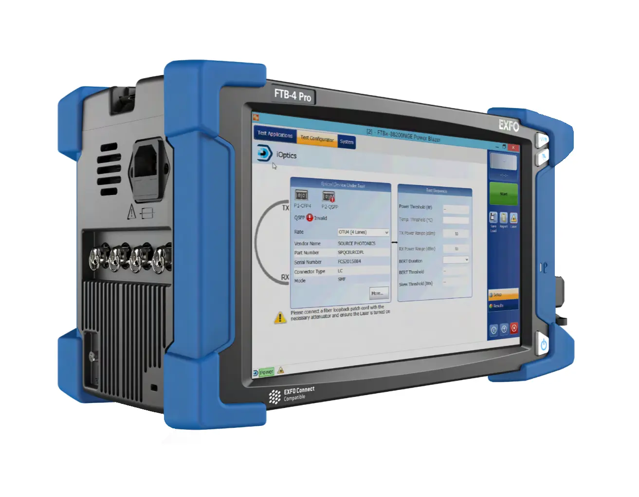EXFO FTB-4-PRO-BTY Plataforma de Teste de Campo