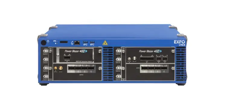 Testador de Ethernet 400G EXFO FTBx-88460-400GE