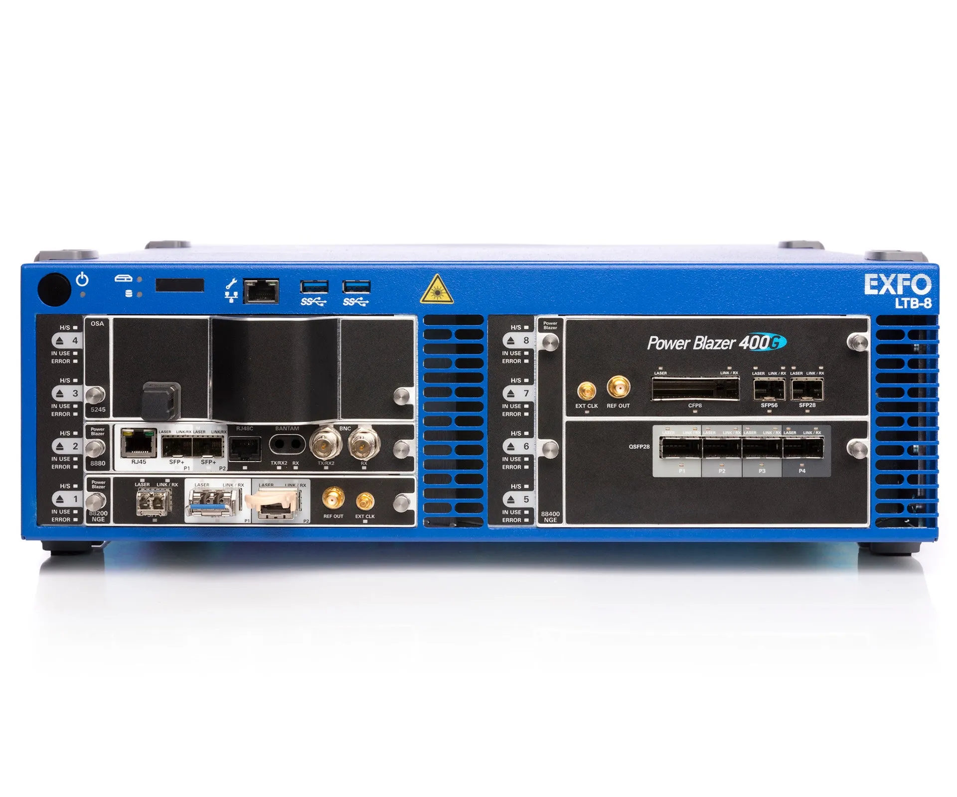 Plataforma de Teste de Rede EXFO LTB-8-RHD